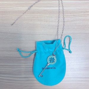 Tiffany & Co. Tiffany Blue Knot Key Pendant
